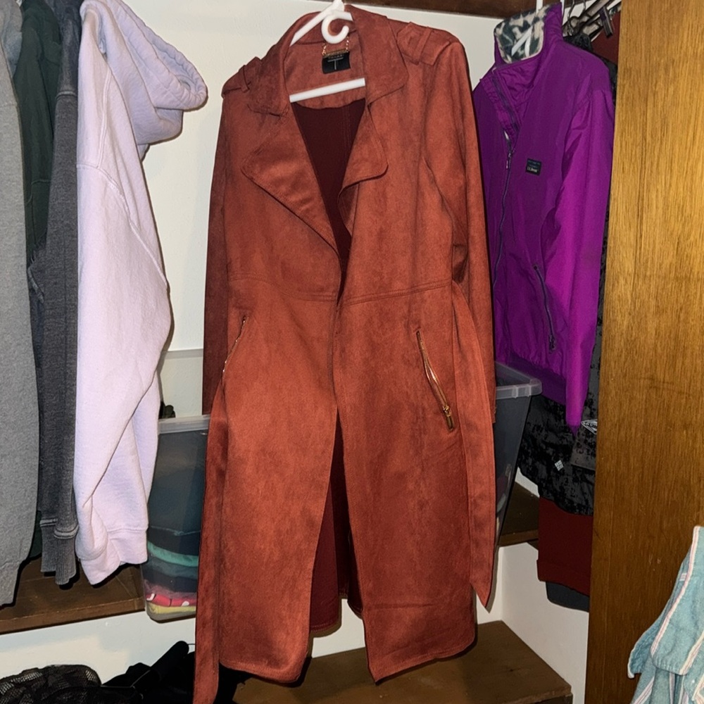 Long open jacket